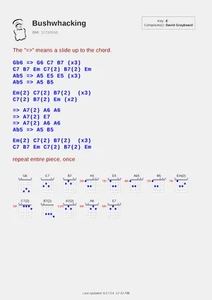 Bushwhacking PDF thumbnail