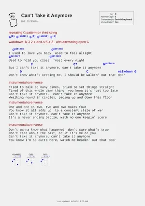 Can't Take it Anymore PDF thumbnail