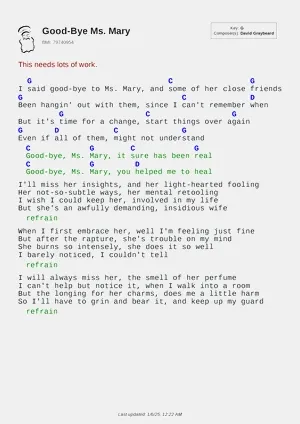 Good-Bye Ms. Mary PDF thumbnail