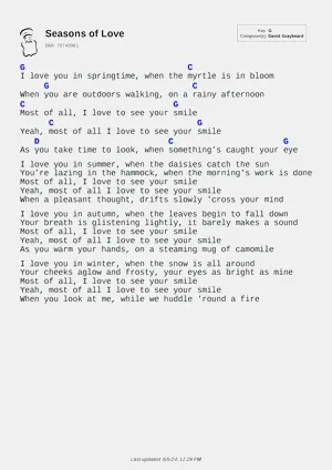 Seasons of Love PDF thumbnail