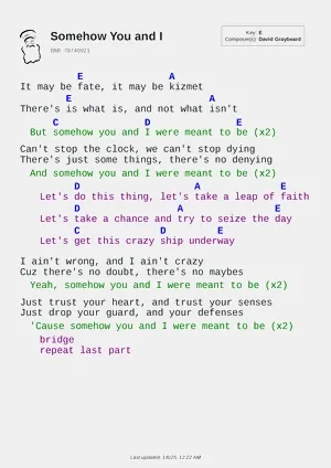 Somehow You and I PDF thumbnail