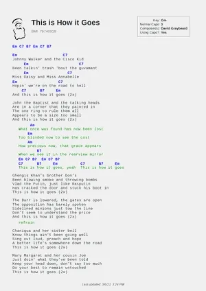 This is How it Goes PDF thumbnail