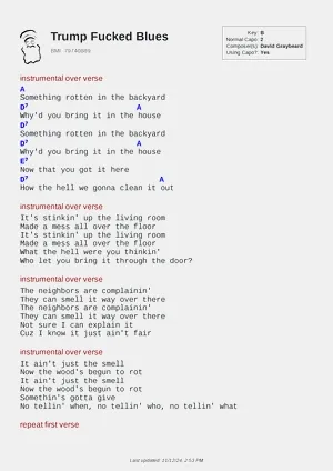 Trump Fucked Blues PDF thumbnail