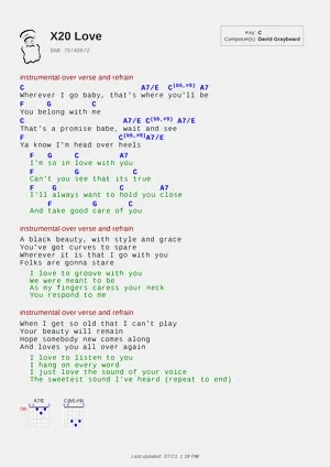X20 Love PDF thumbnail
